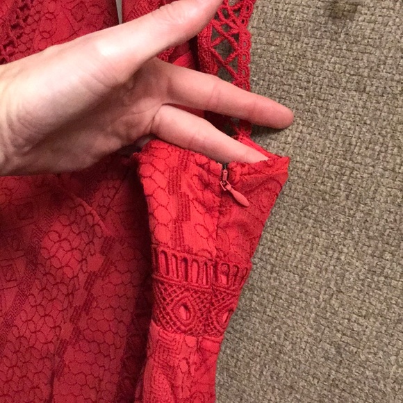 NEW Free People Lace Mini Dress - Picture 7 of 16